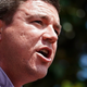 Jason Kessler outside the Charlottesville City Hall on August 13, 2017 in Charlottesville, Virginia